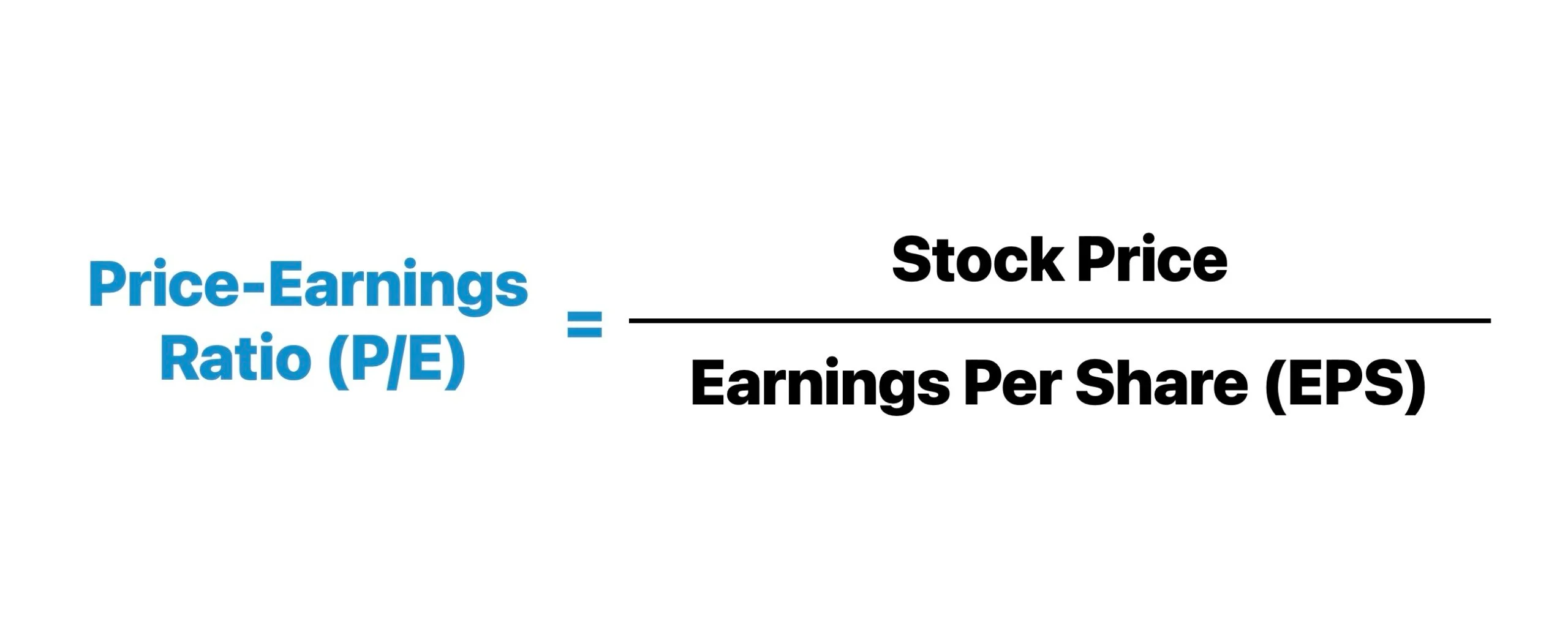 Price Earning Calculator - Formula